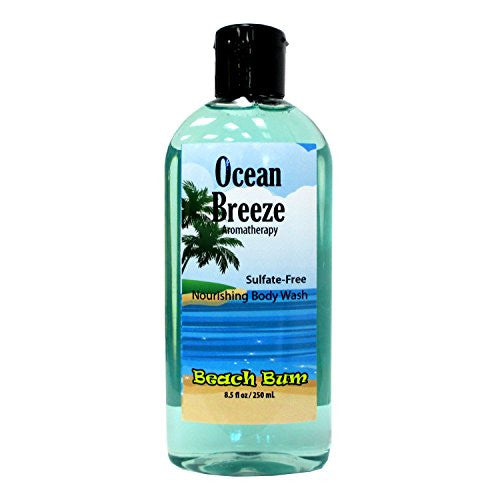 Ocean Breeze Sulfate-Free Body Wash - 8.5 oz – Beach Bum Bath & Body