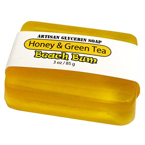Natural Glycerin Soap - Honey & Green Tea - 3 oz